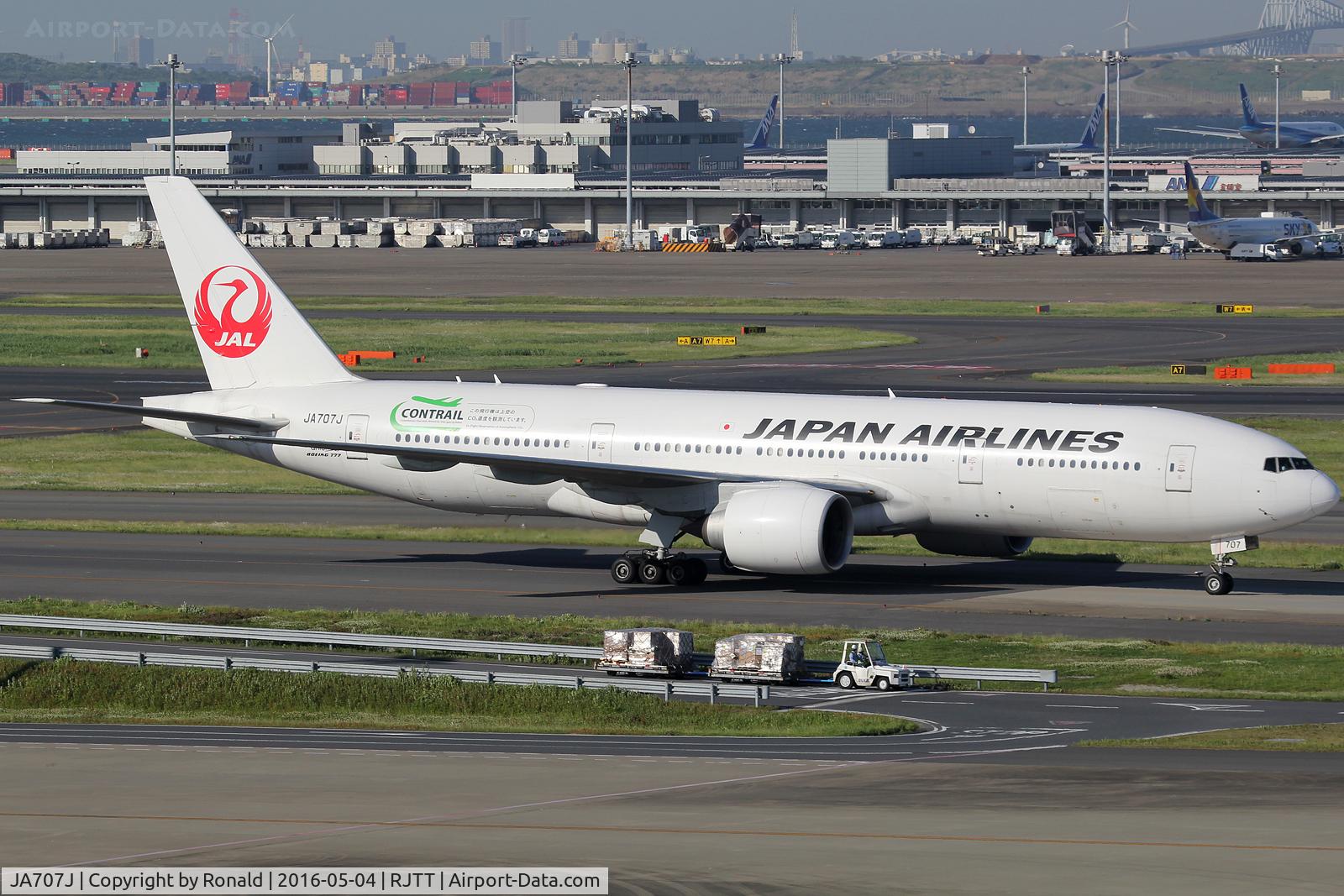 JA707J, 2004 Boeing 777-246/ER C/N 32894, athnd