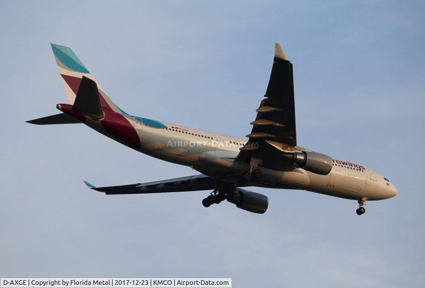 D-AXGE, 2004 Airbus A330-202 C/N 612, Eurowings A332 zx