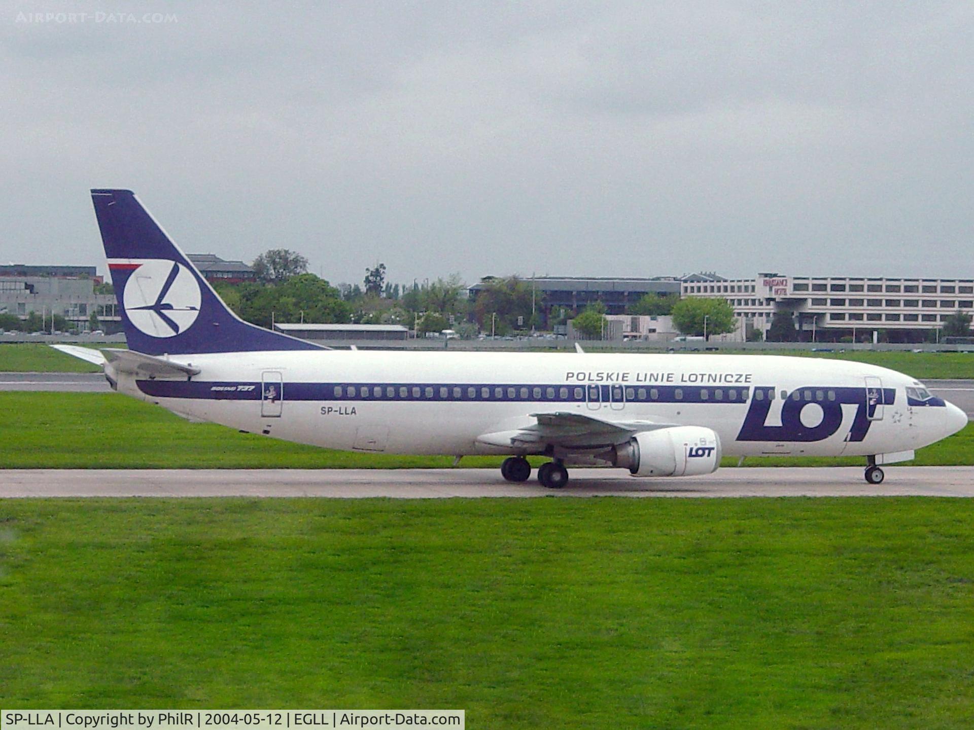 SP-LLA, 1993 Boeing 737-45D C/N 27131, SP-LLA 1993 B737-400 LOT LHR