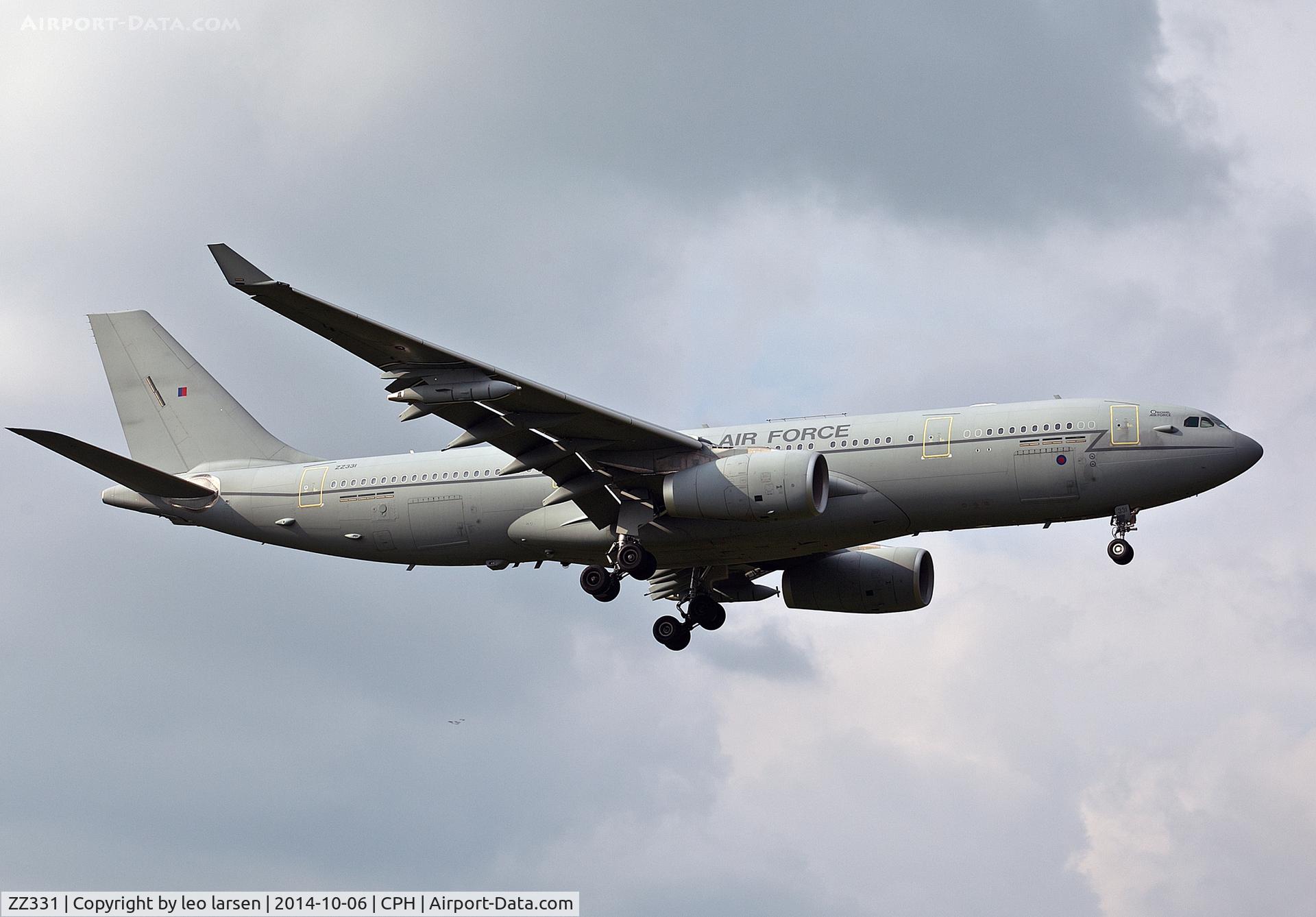 ZZ331, 2011 Airbus KC2 Voyager (A330-243MRTT) C/N 1248, Copenhagen 6.10.2014