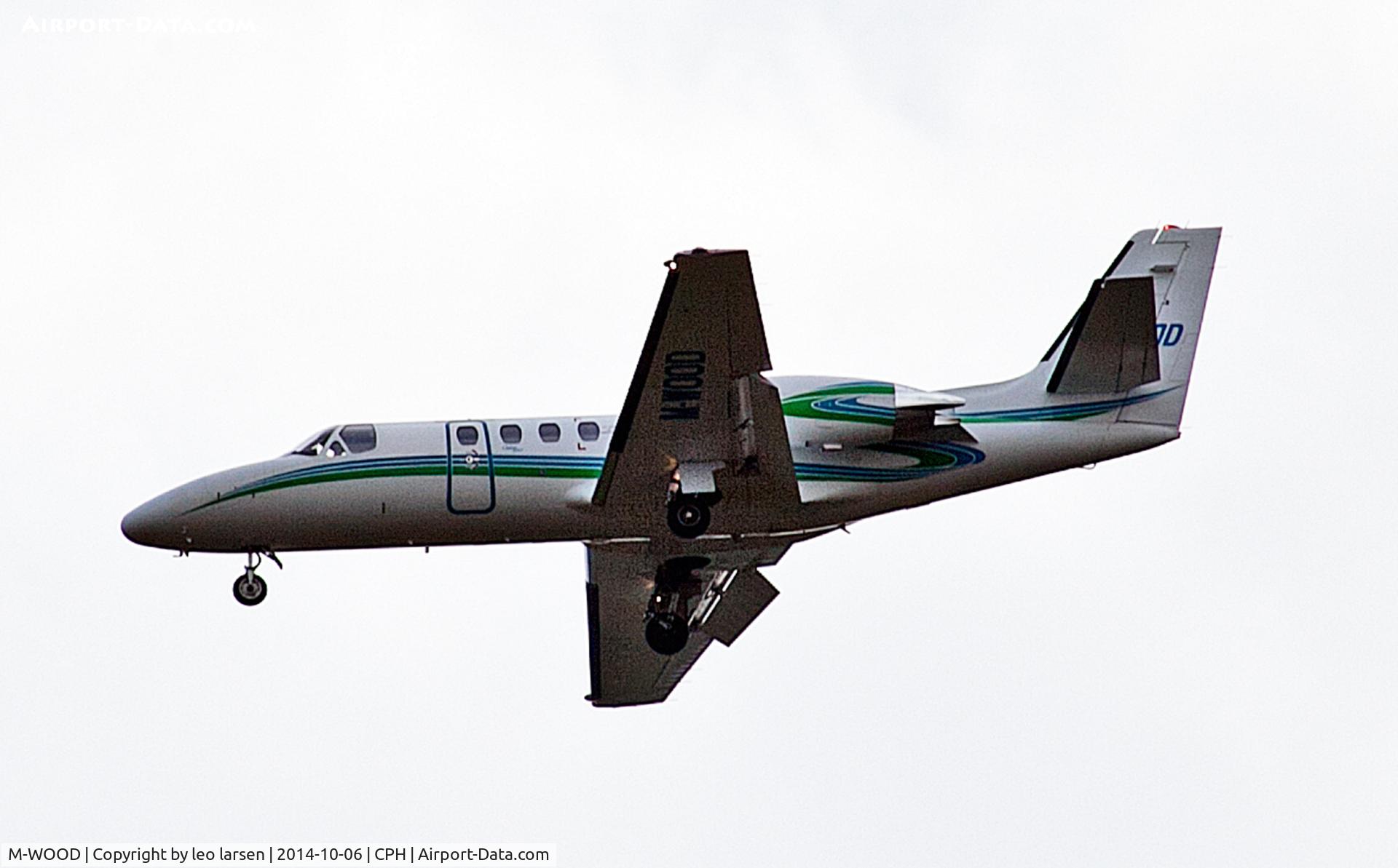 M-WOOD, 2002 Cessna 550 Citation Bravo C/N 550-1042, Copenhagen 6.10.2014