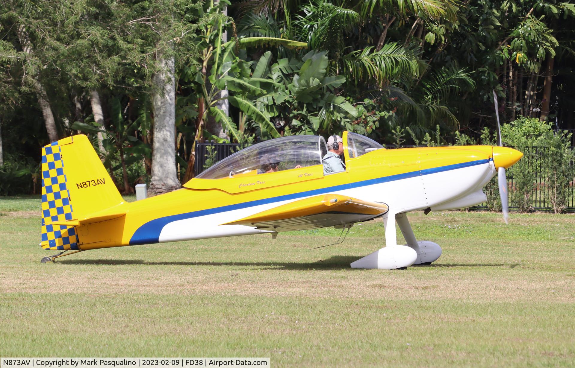 N873AV, 2007 Van's RV-8 C/N 81491, Vans RV-8