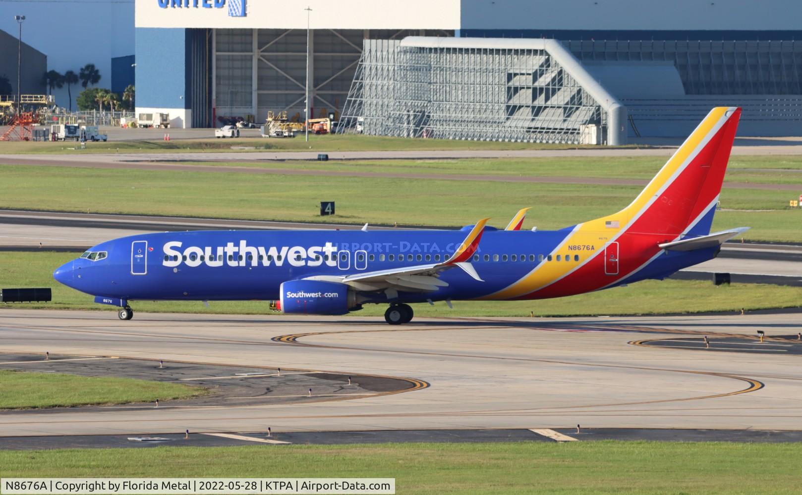 N8676A, 2015 Boeing 737-8H4 C/N 36941, TPA 2022