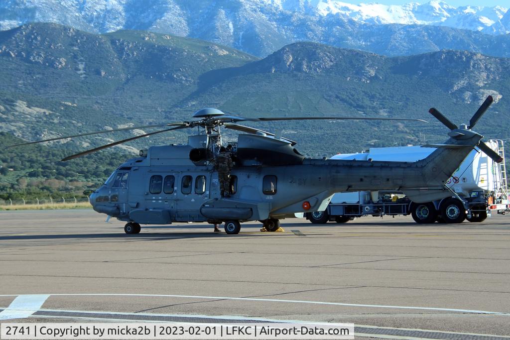 2741, Eurocopter EC-225LP Super Puma Mk2+ C/N 2741, Parked