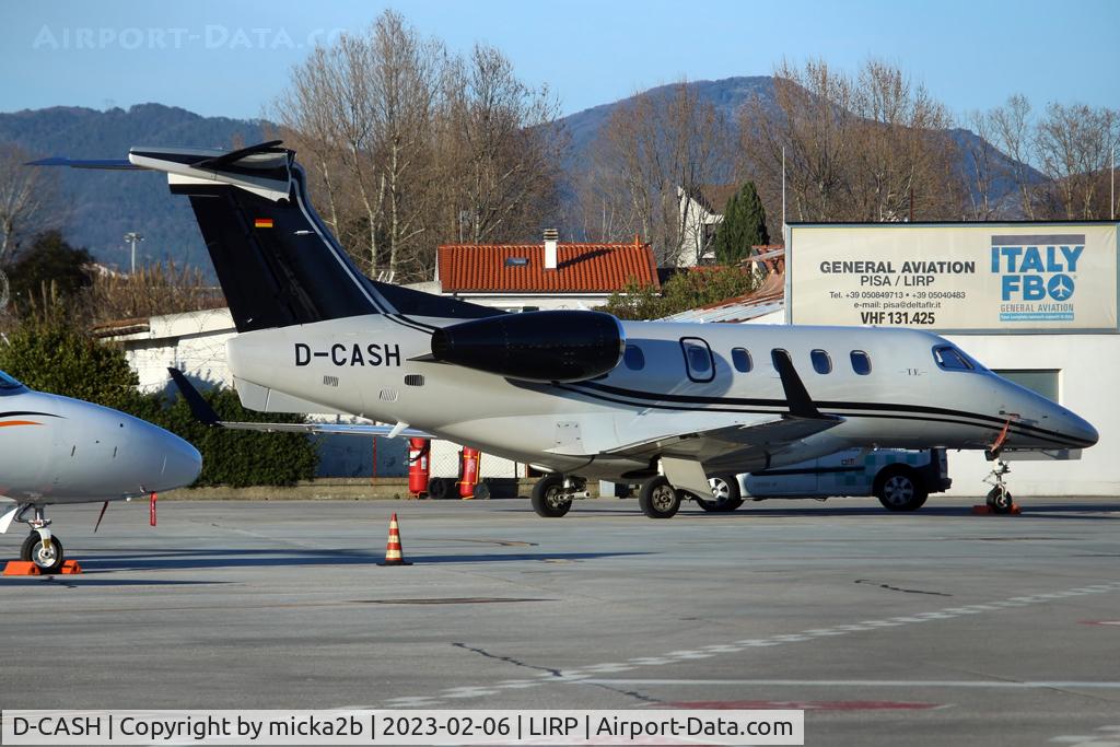 D-CASH, 2017 Embraer EMB-505 Phenom 300 C/N 50500398, Parked
