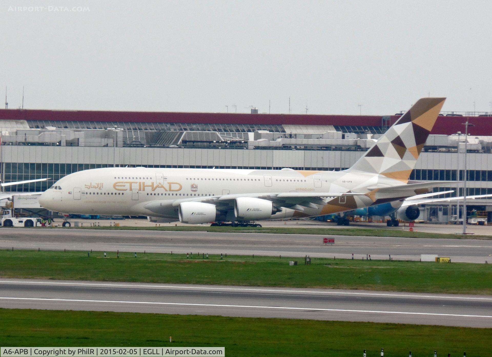 A6-APB, 2014 Airbus A380-861 C/N 170, A6-APB 2014 A380-800 Etihad LHR