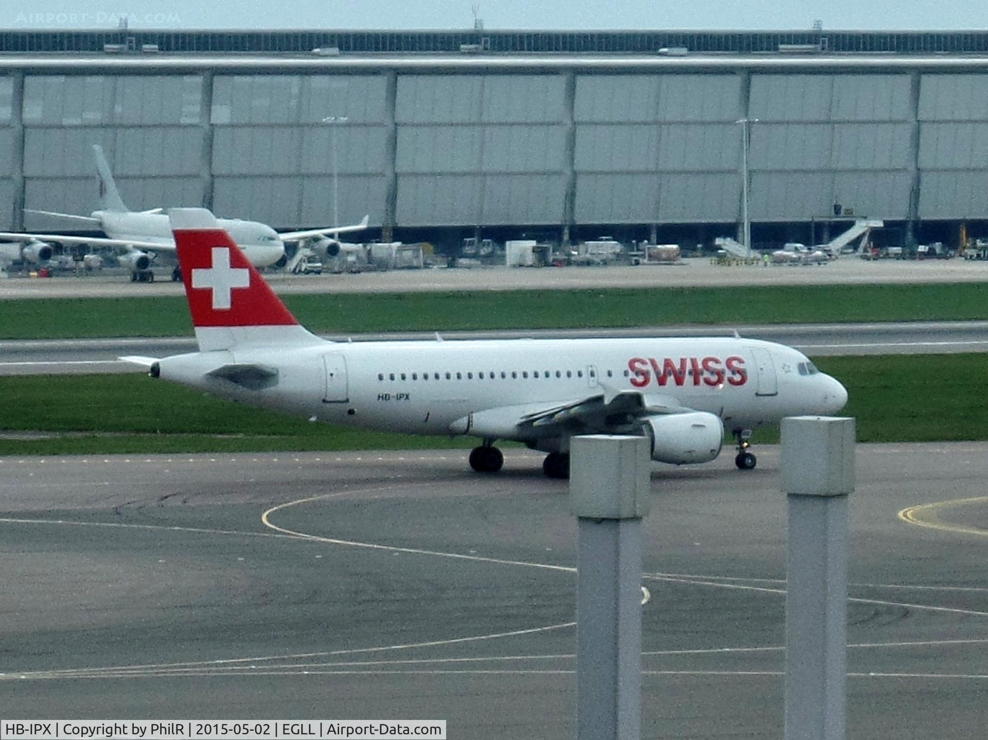 HB-IPX, 1996 Airbus A319-112 C/N 612, HB-IPX 1996 A319-100 Swiss LHR