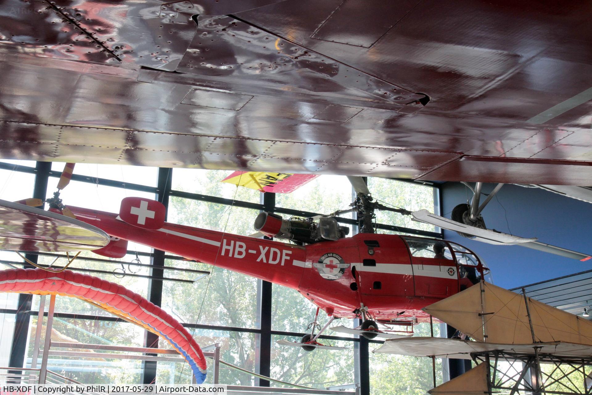 HB-XDF, Sud SE-3160 Alouette III C/N 1216, HB-XDF 1971 Sud SE-3160 Alouette ll SMoT Lucerne