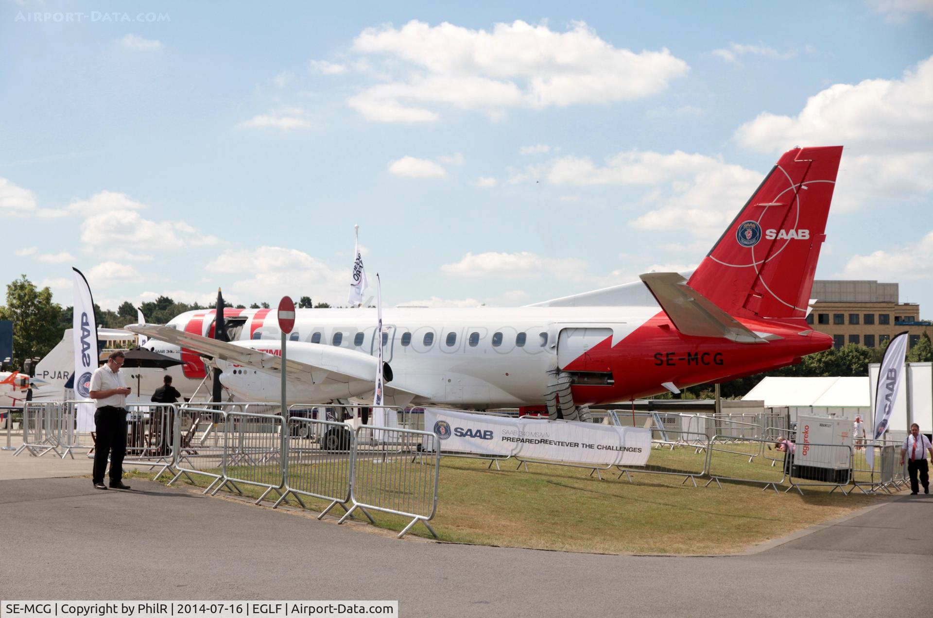 SE-MCG, 1998 Saab 340B C/N 340B441, SE-MCG 1998 Saab 340B FAB