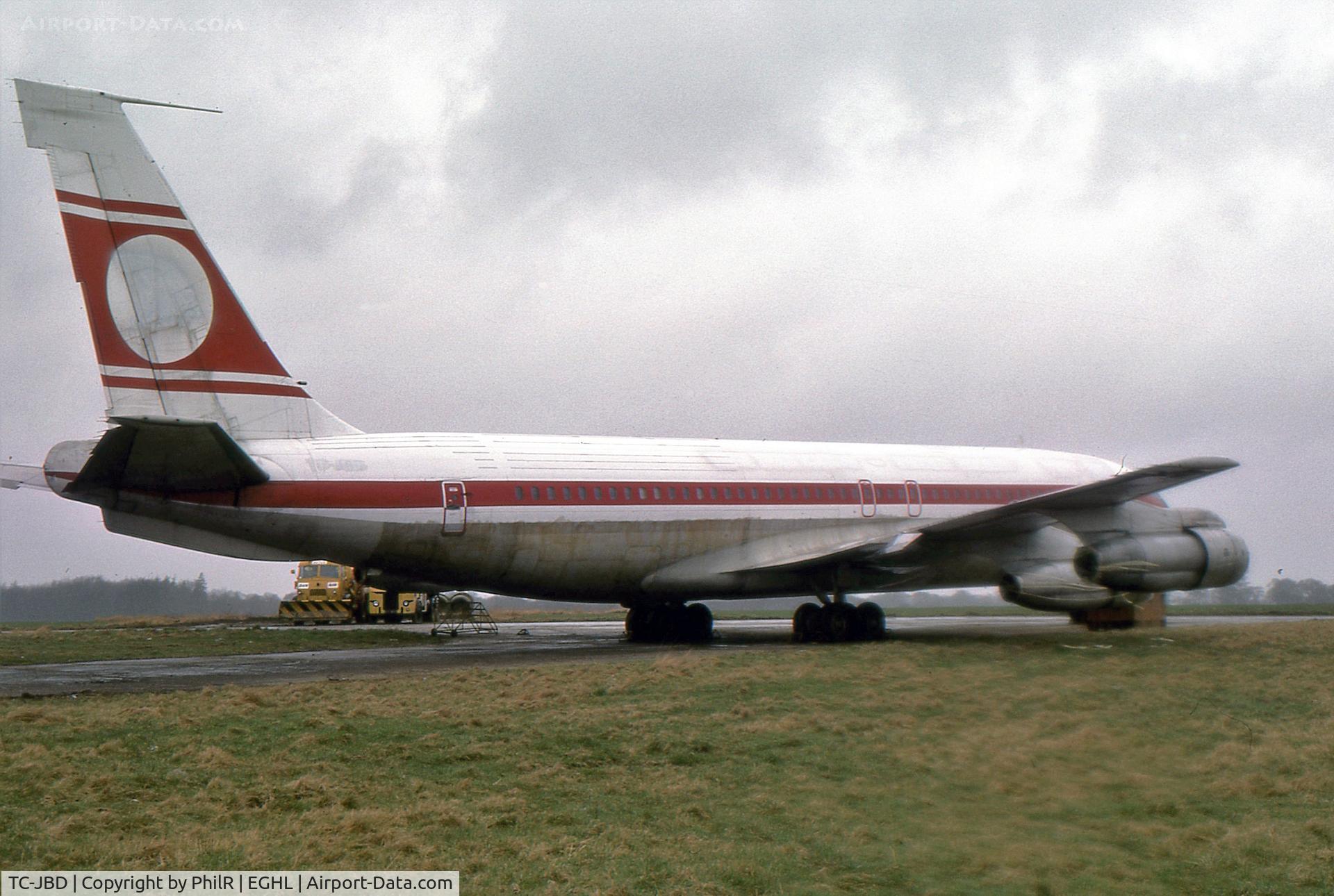TC-JBD, 1958 Boeing 707-121B C/N 17591, TC-JBD 1958 Boeing 707-121B ex THY Lasham