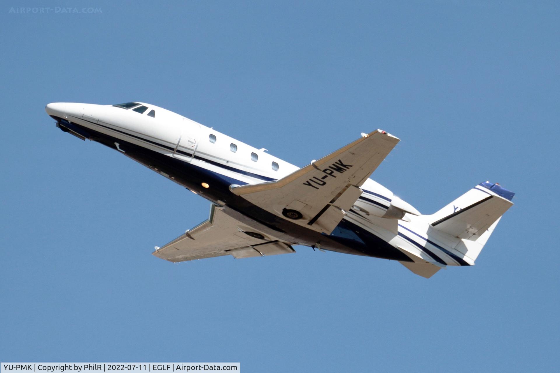 YU-PMK, 2016 Cessna 560 Citation Excel XLS+ C/N 560-6220, YU-PMK 2016 Cessna 560XL Citation XLS+ Farnborough