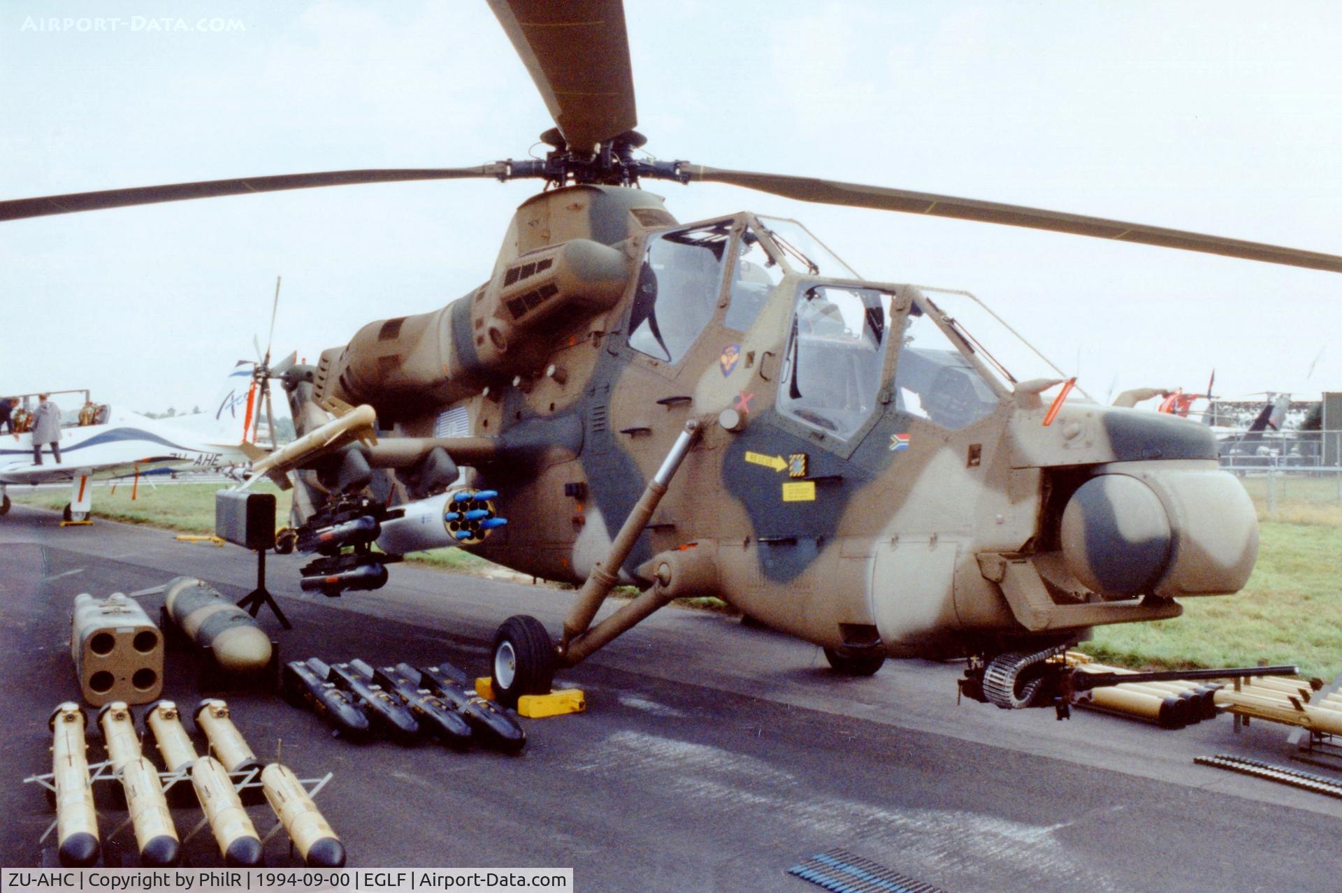 ZU-AHC, Denel XH-2 Rooivalk XDM C/N ADM-001, ZU-AHC Denel XH-2 Rooivalk Farnborough Air Show