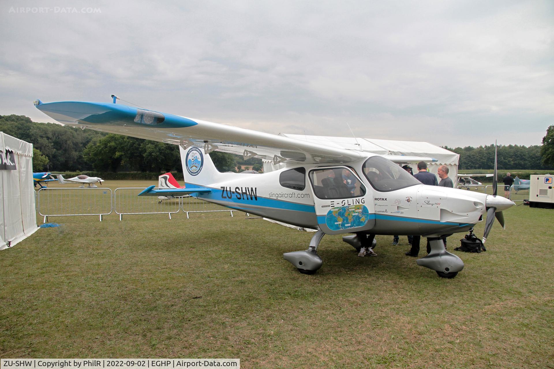ZU-SHW, 2020 The Airplane Factory Sling TSi High Wing C/N 002, ZU-SHW 2020 Sling Aircraft Sling TSi High Wing LAA Rally Popham