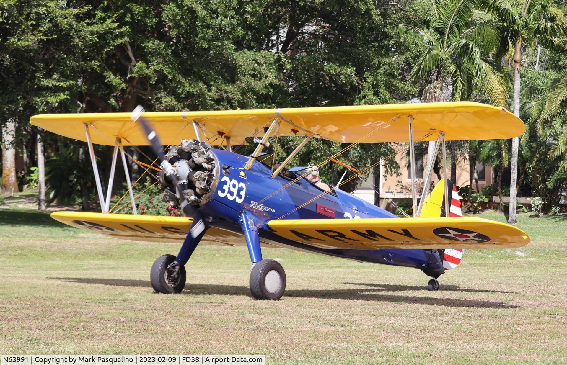 N63991, 1941 Boeing A75N1(PT17) C/N 75-4893, Stearman