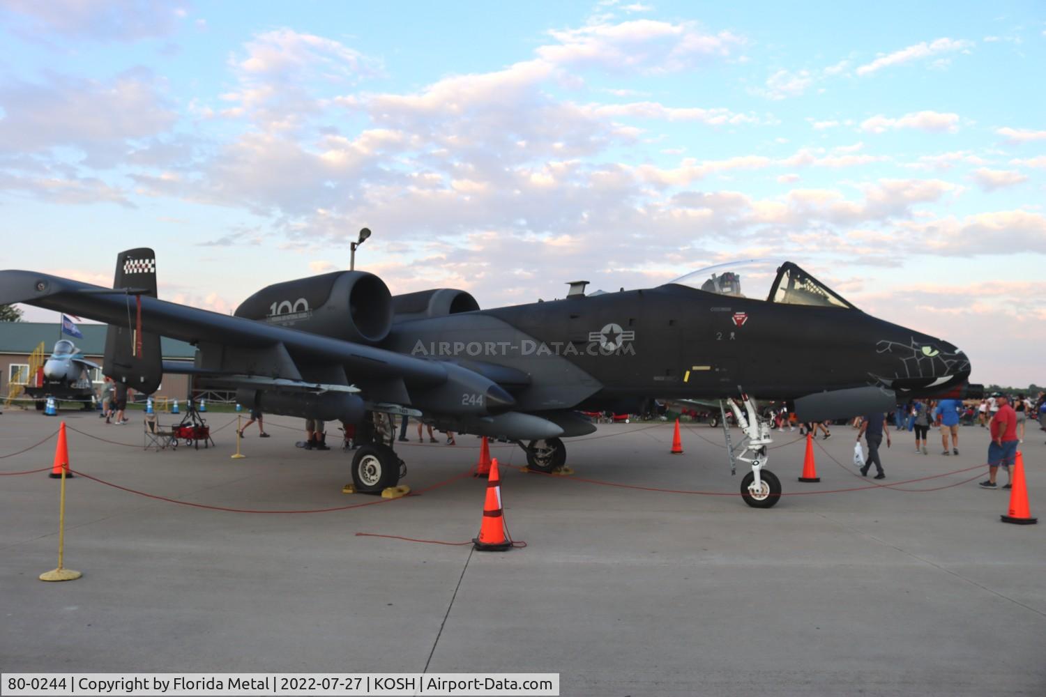 80-0244, 1980 Fairchild Republic A-10C Thunderbolt II C/N A10-0594, USAF A-10 zx