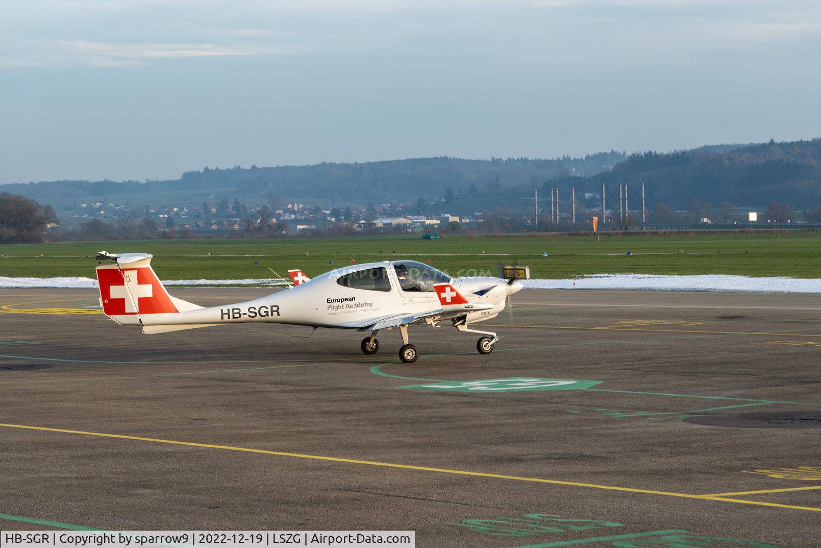 HB-SGR, 2012 Diamond DA-40NG Diamond Star Diamond Star C/N 40.N059, School-flight from Grenchen