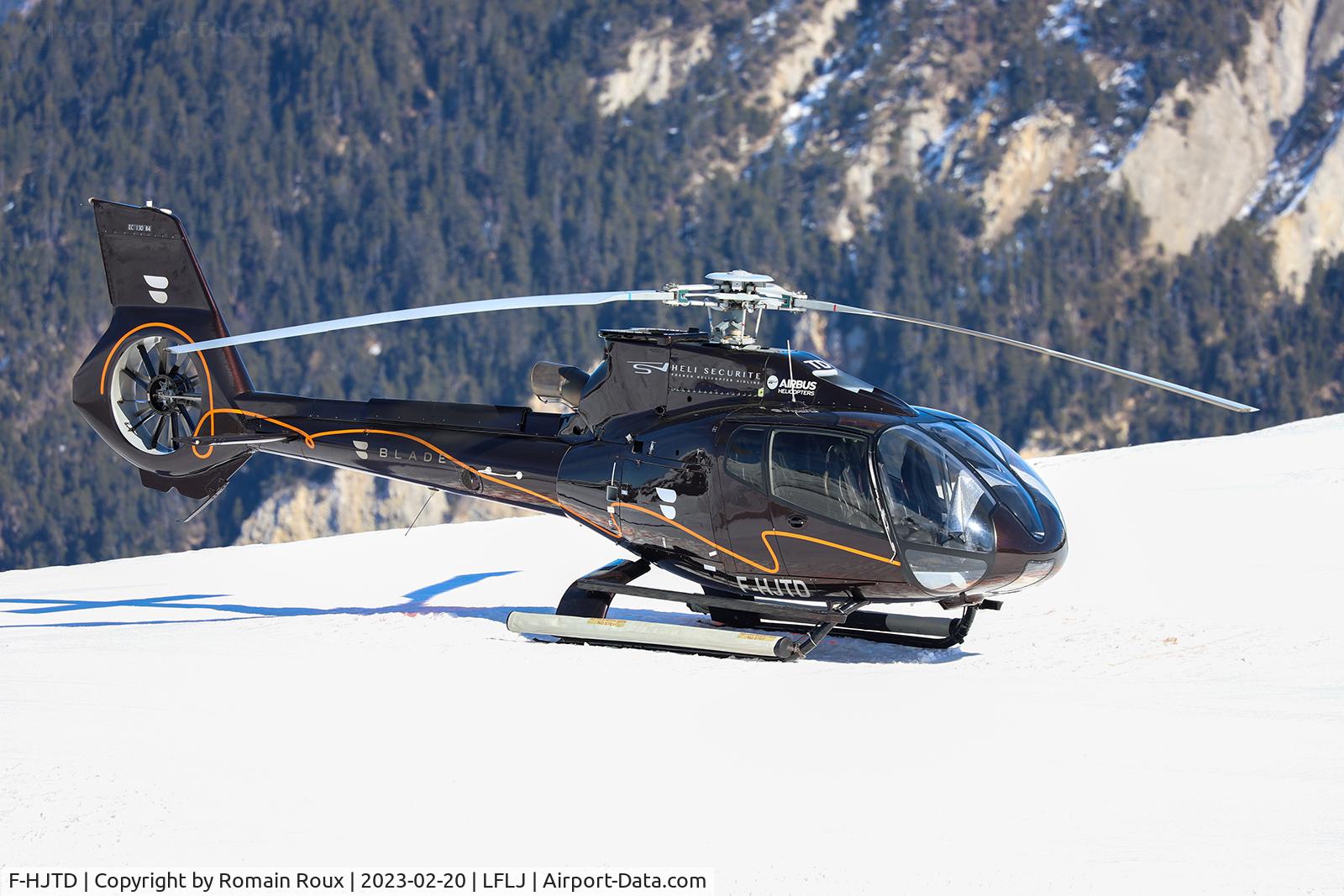 F-HJTD, 2009 Eurocopter EC-130B-4 (AS-350B-4) C/N 4772, Parked