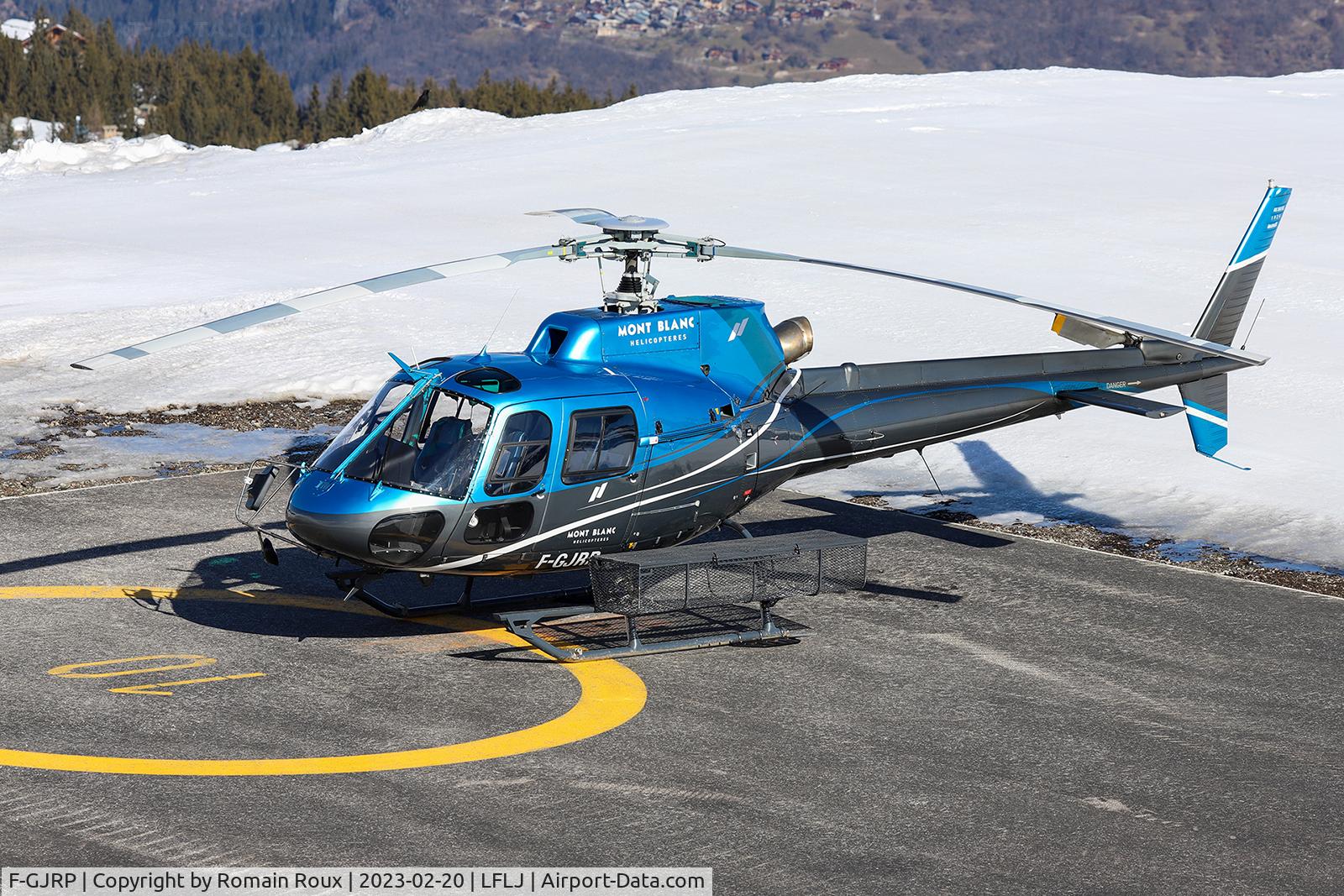 F-GJRP, Aerospatiale AS350B-2 Ecureuil C/N 1926, Parked