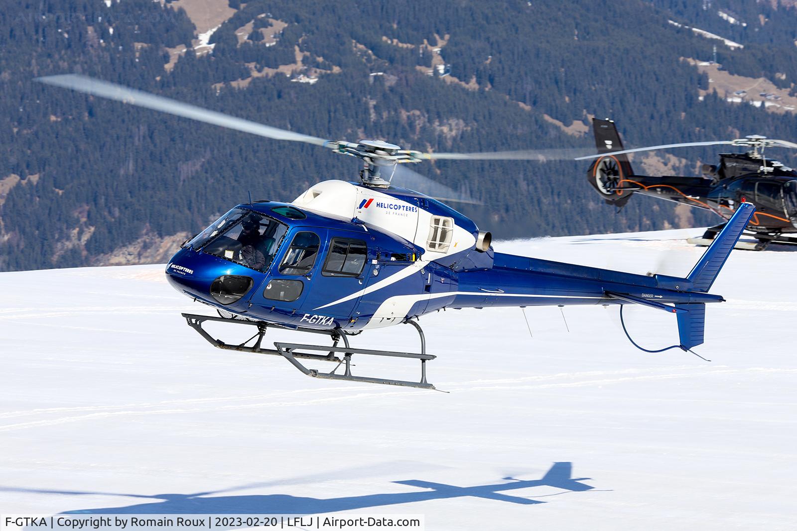 F-GTKA, Eurocopter AS-355N Ecureuil 2 C/N 5141, Landing