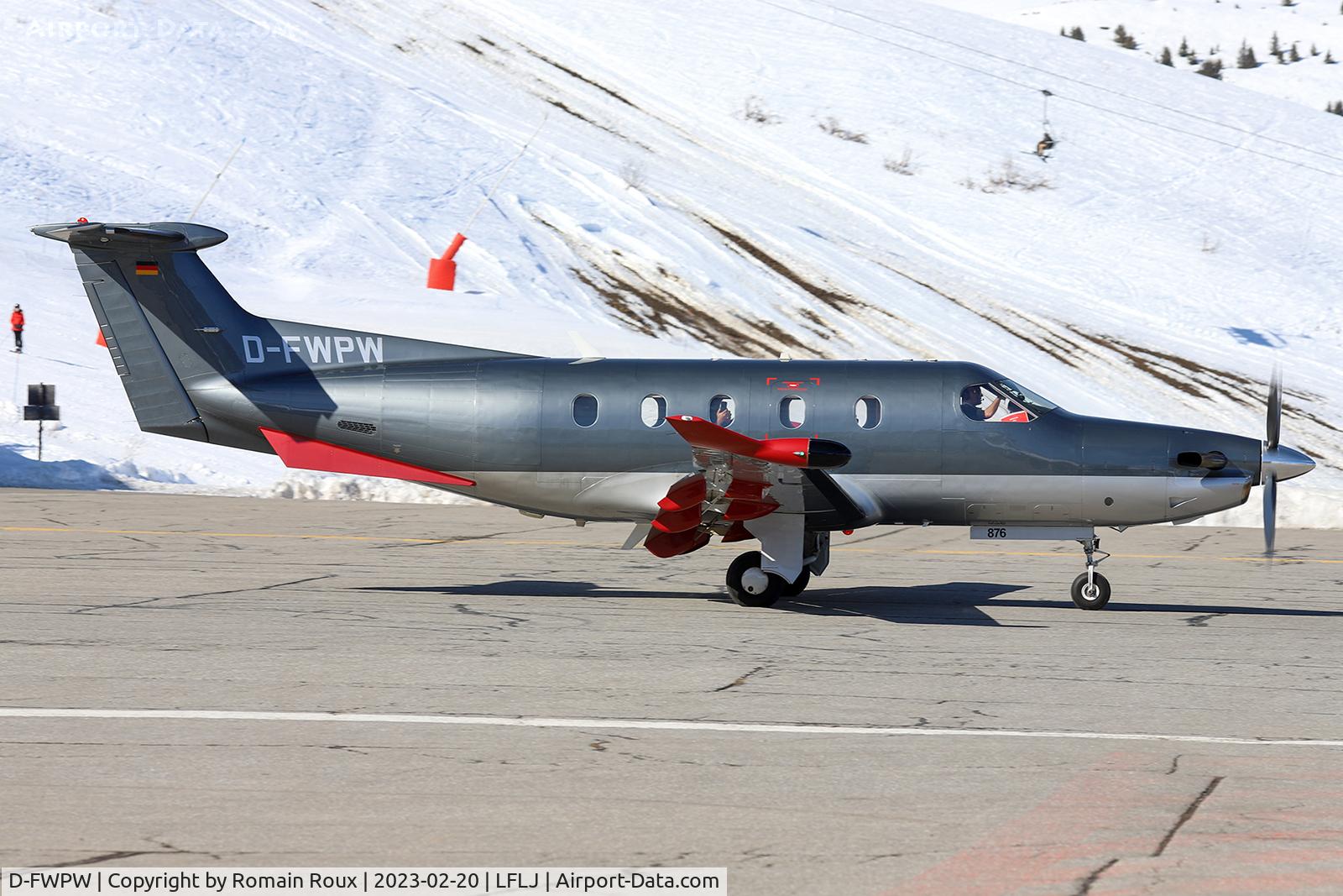 D-FWPW, Pilatus PC-12/47 C/N 876, Landing