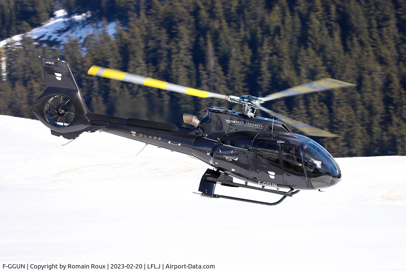 F-GGUN, Eurocopter EC-130T-2 C/N 8322, Take off