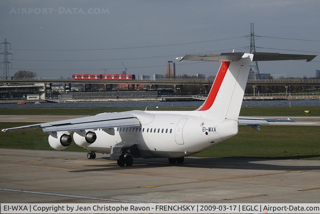 EI-WXA, 1997 British Aerospace Avro 146-RJ85A C/N E2310, CityJet (Stored 8/7/16 NWI broken up 04/19)