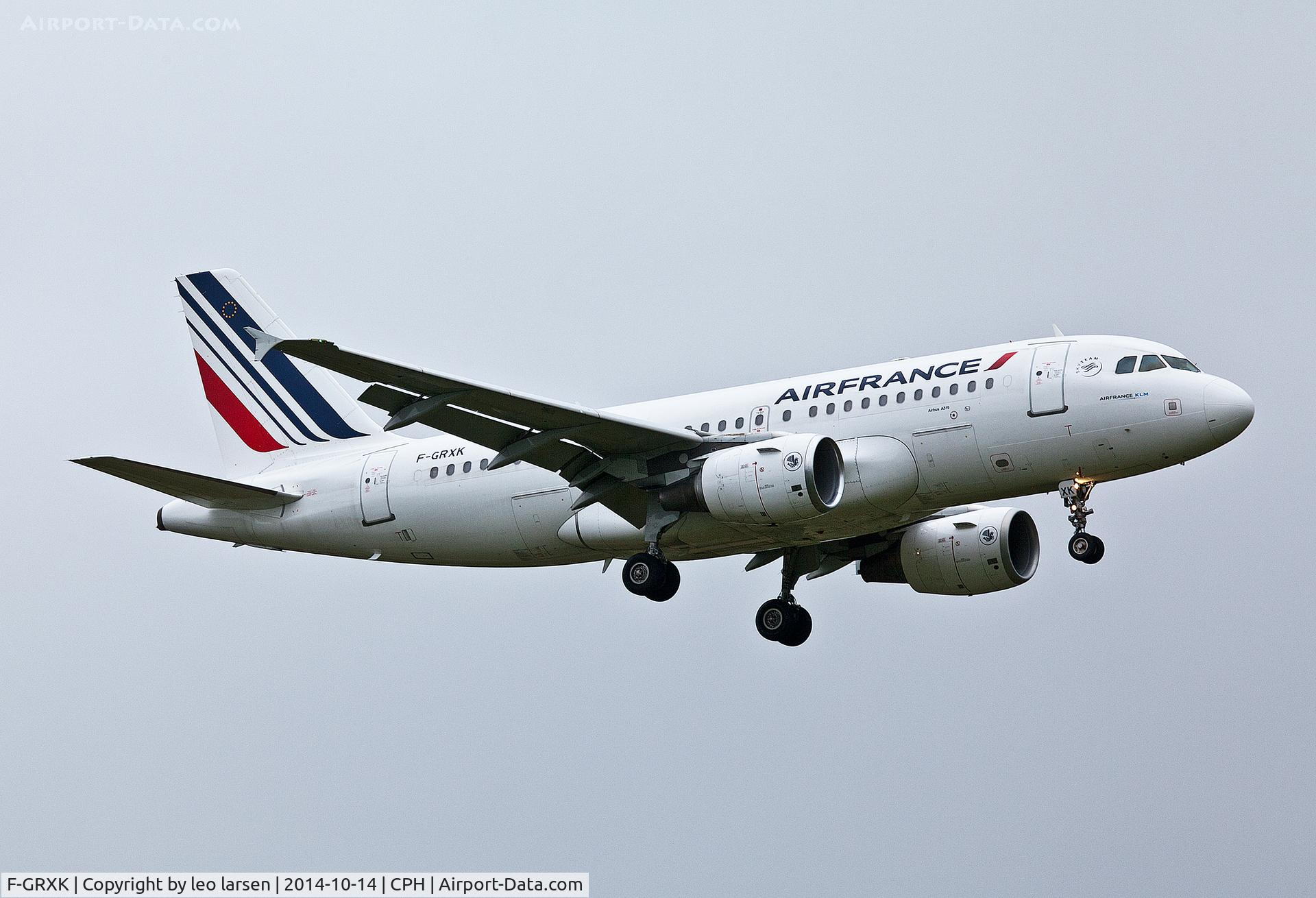 F-GRXK, 2006 Airbus A319-115LR C/N 2716, Copenhagen 14.10,2014