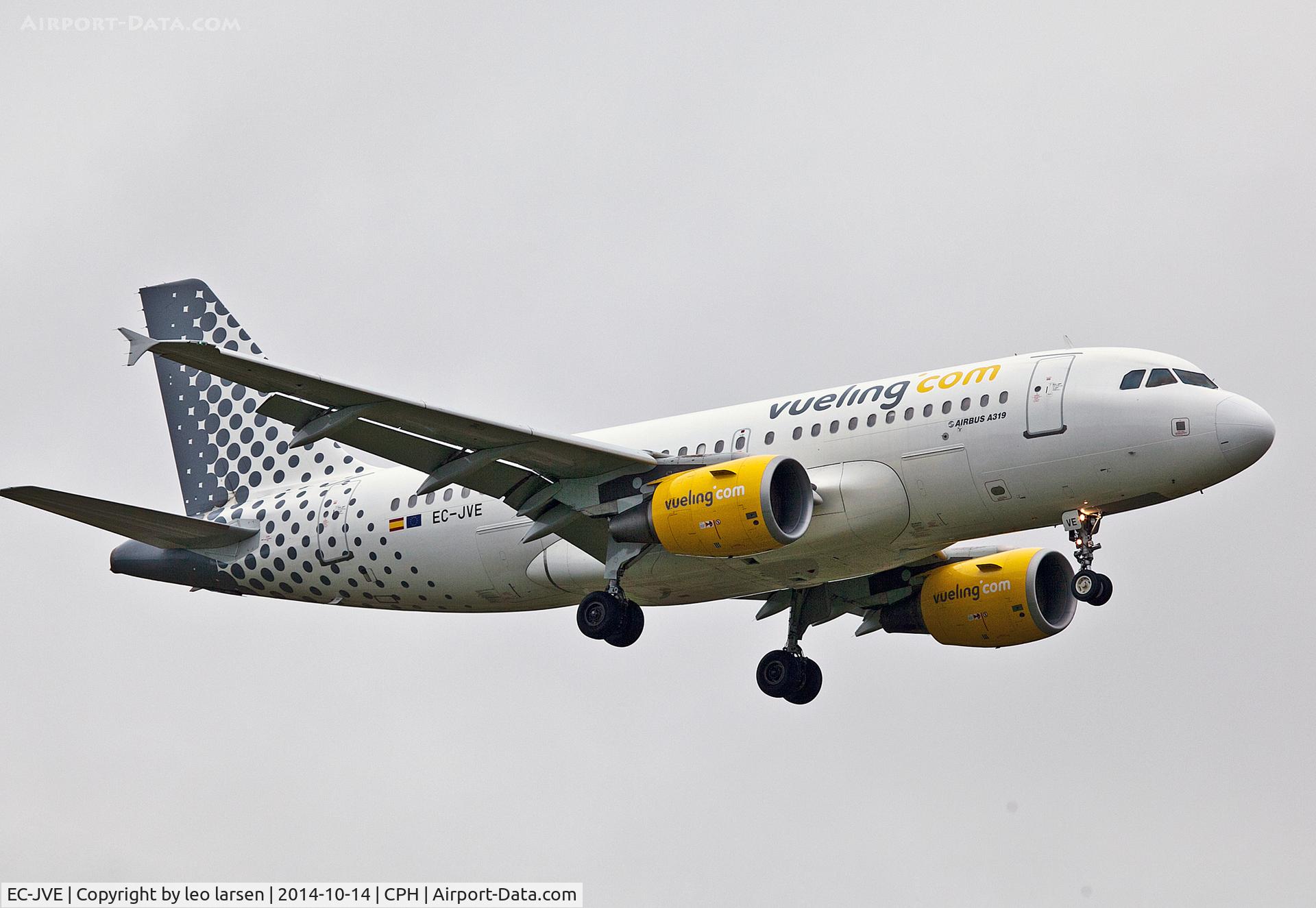 EC-JVE, 2006 Airbus A319-111 C/N 2843, Copenhagen 14.10.2014