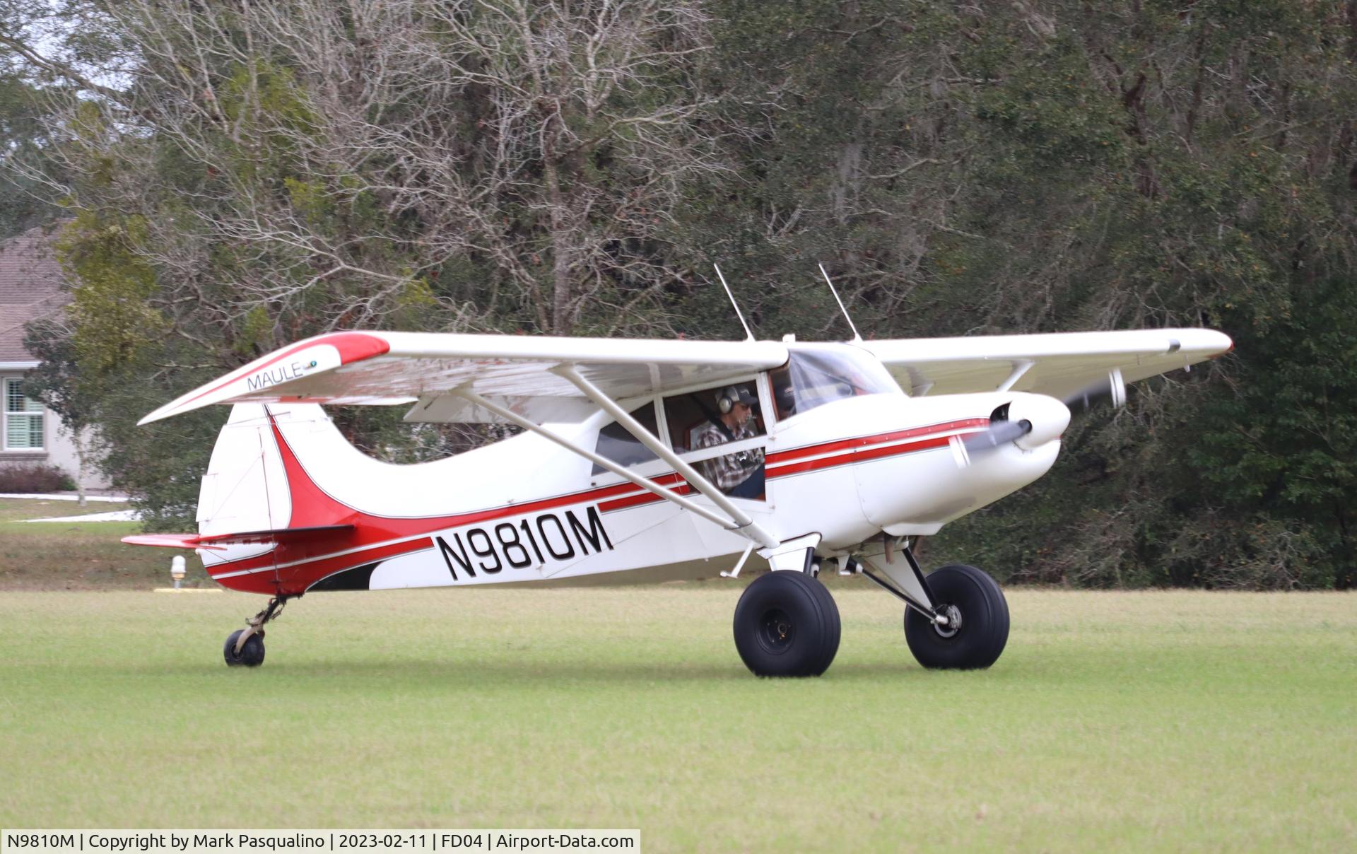 N9810M, 1966 Maule M-4-210C Rocket C/N 1020C, Maule M-4-210C