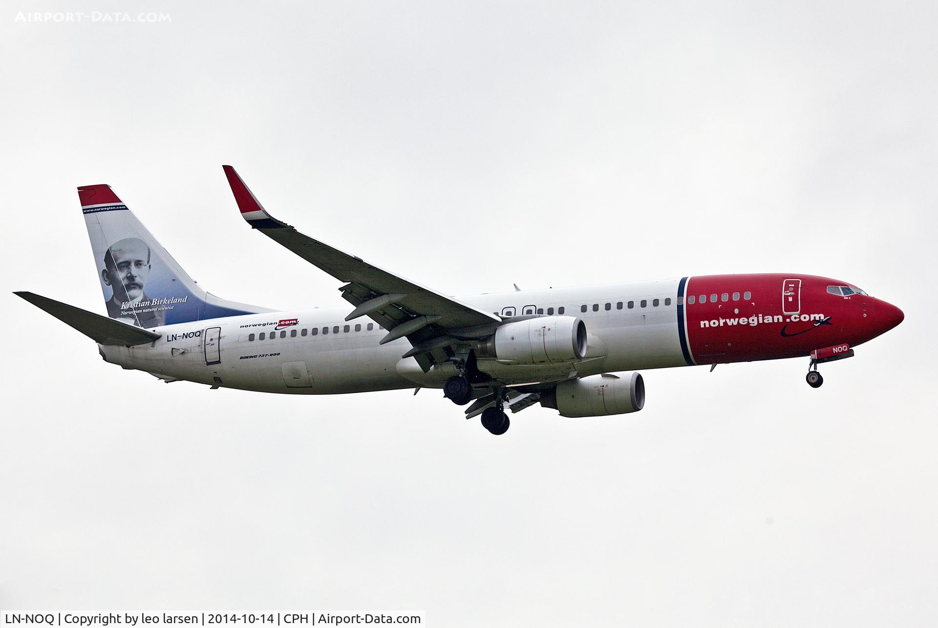 LN-NOQ, 2005 Boeing 737-86N C/N 32658, Copenhagen 14.10.2014