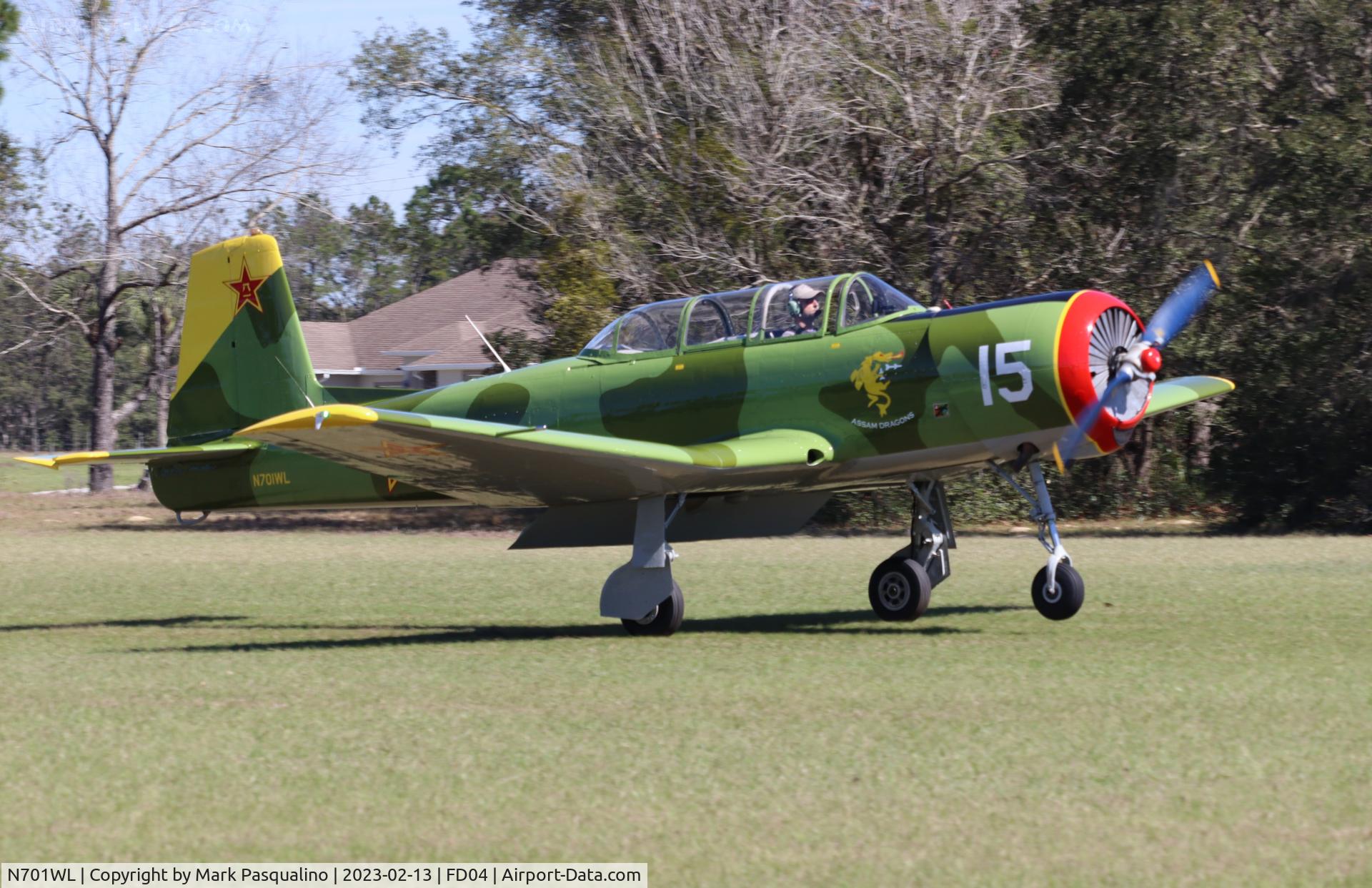 N701WL, 1975 Nanchang CJ-6 C/N 3051215, Nanchang CJ-6