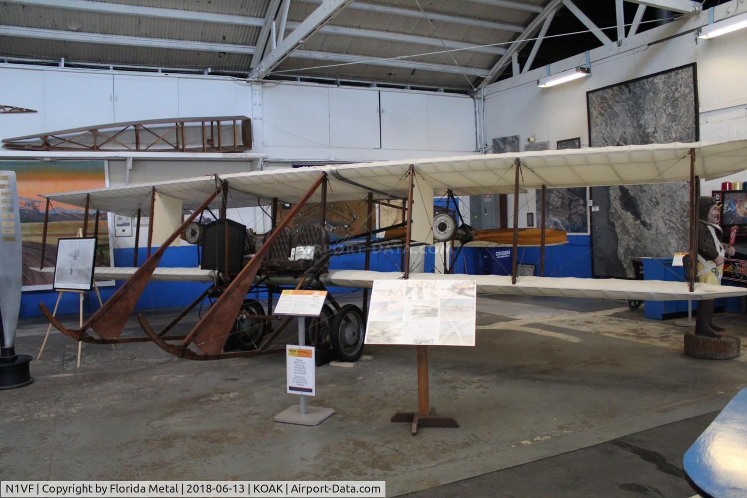 N1VF, 1976 Wright (Setrakian) Model EX Replica C/N 1, Oakland Aviation Museum 2018