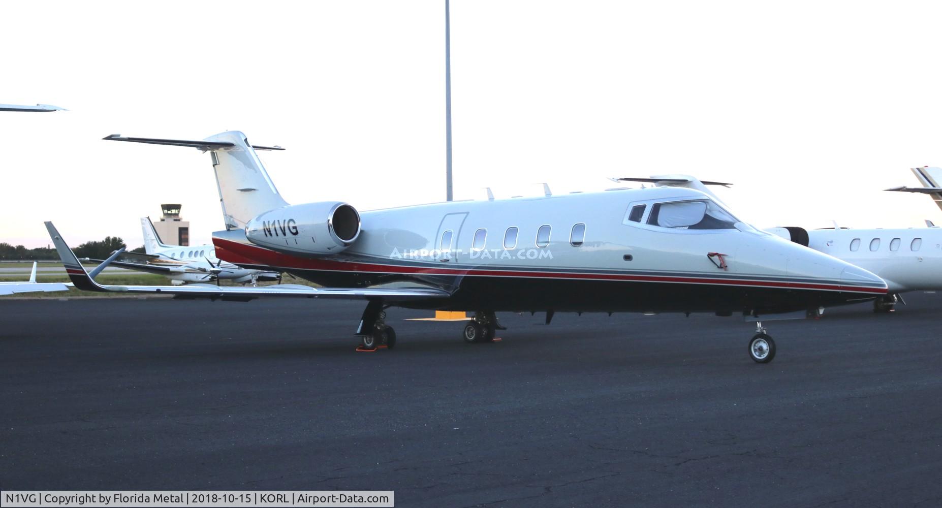 N1VG, 1984 Gates Learjet 55 C/N 121, Lear 55 zx