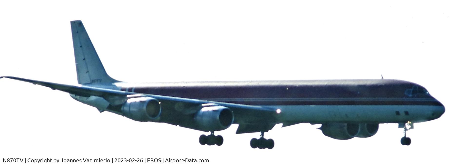 N870TV, 1969 Douglas DC-8-73F C/N 46086, Slide scan