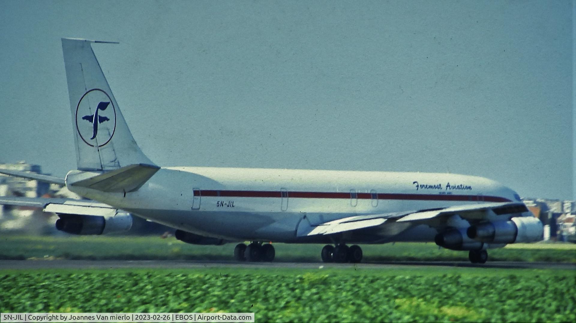 5N-JIL, Boeing 707-351C C/N 00000000, Slide scan