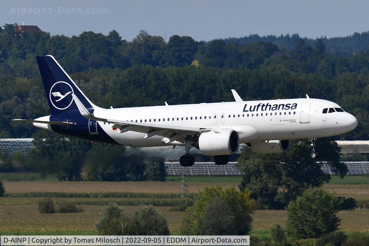 D-AINP, 2018 Airbus A320-271NEO C/N 8622, 