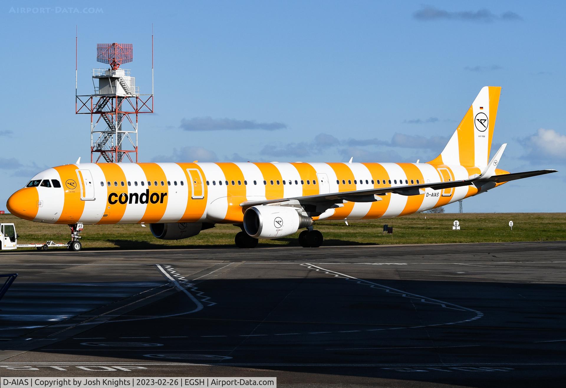 D-AIAS, 1989 Airbus A300B4-603 C/N 553, On Tow to Stand After Respray Into The New Condor Livery.