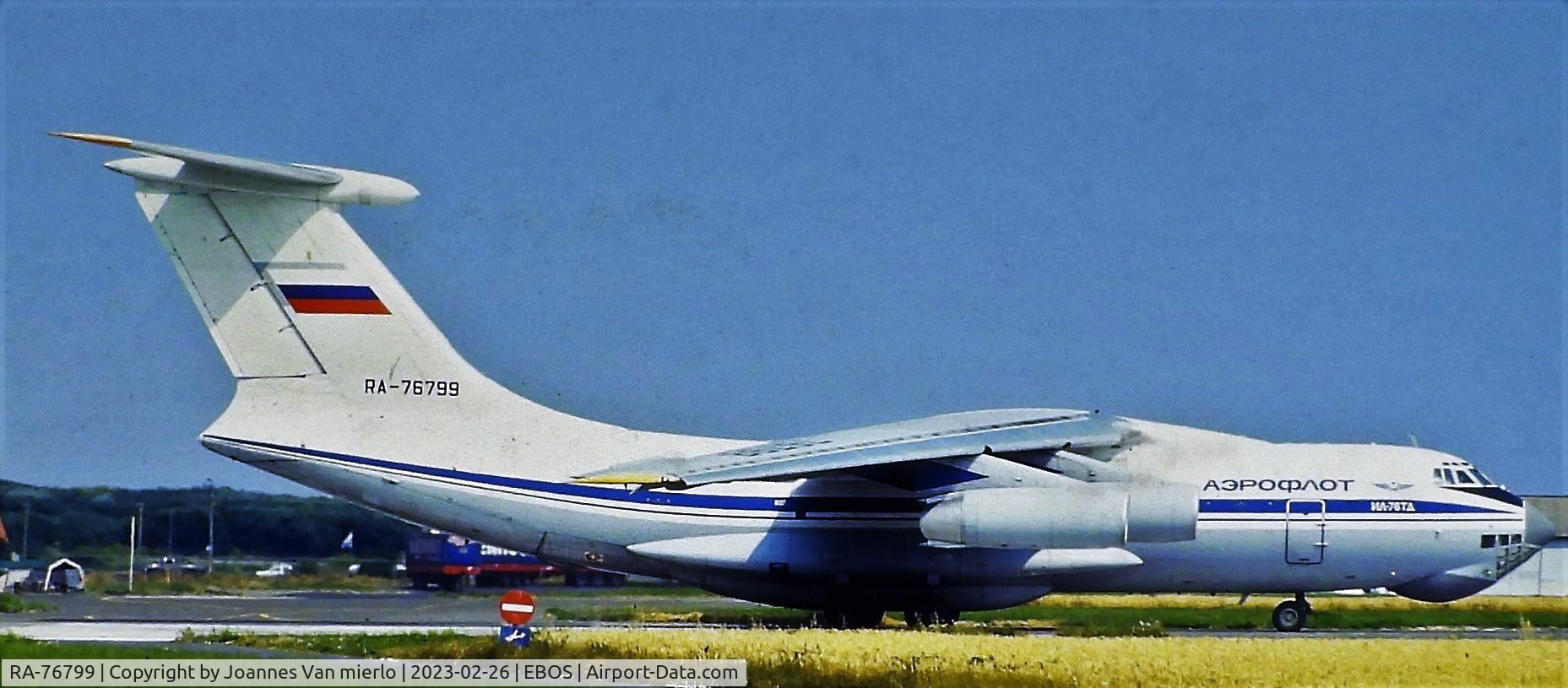 RA-76799, 1990 Ilyushin Il-76TD C/N 1003403075, Slide scan