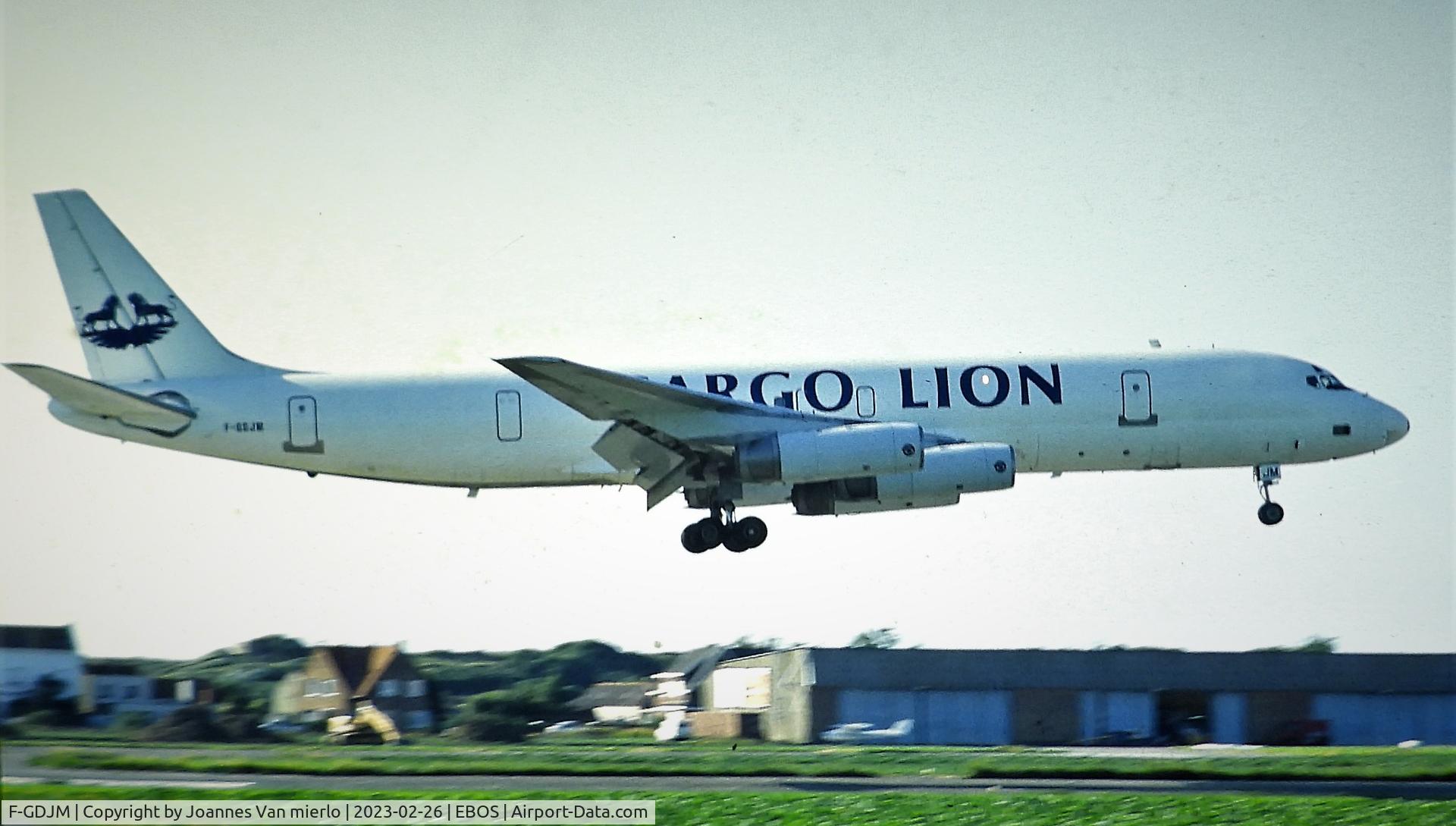 F-GDJM, 1968 Douglas DC-8-62CF C/N 45960, Slide scan