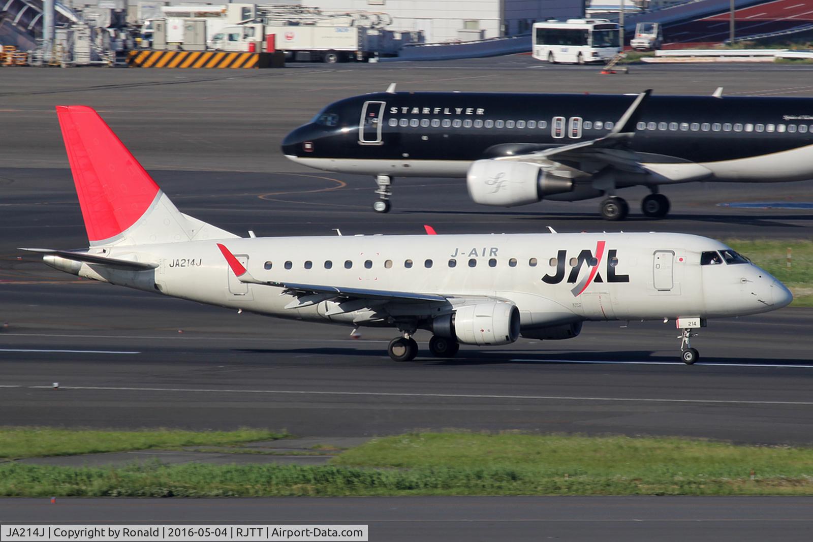 JA214J, 2009 Embraer 170ST (ERJ-170-100ST) C/N 17000295, at hnd