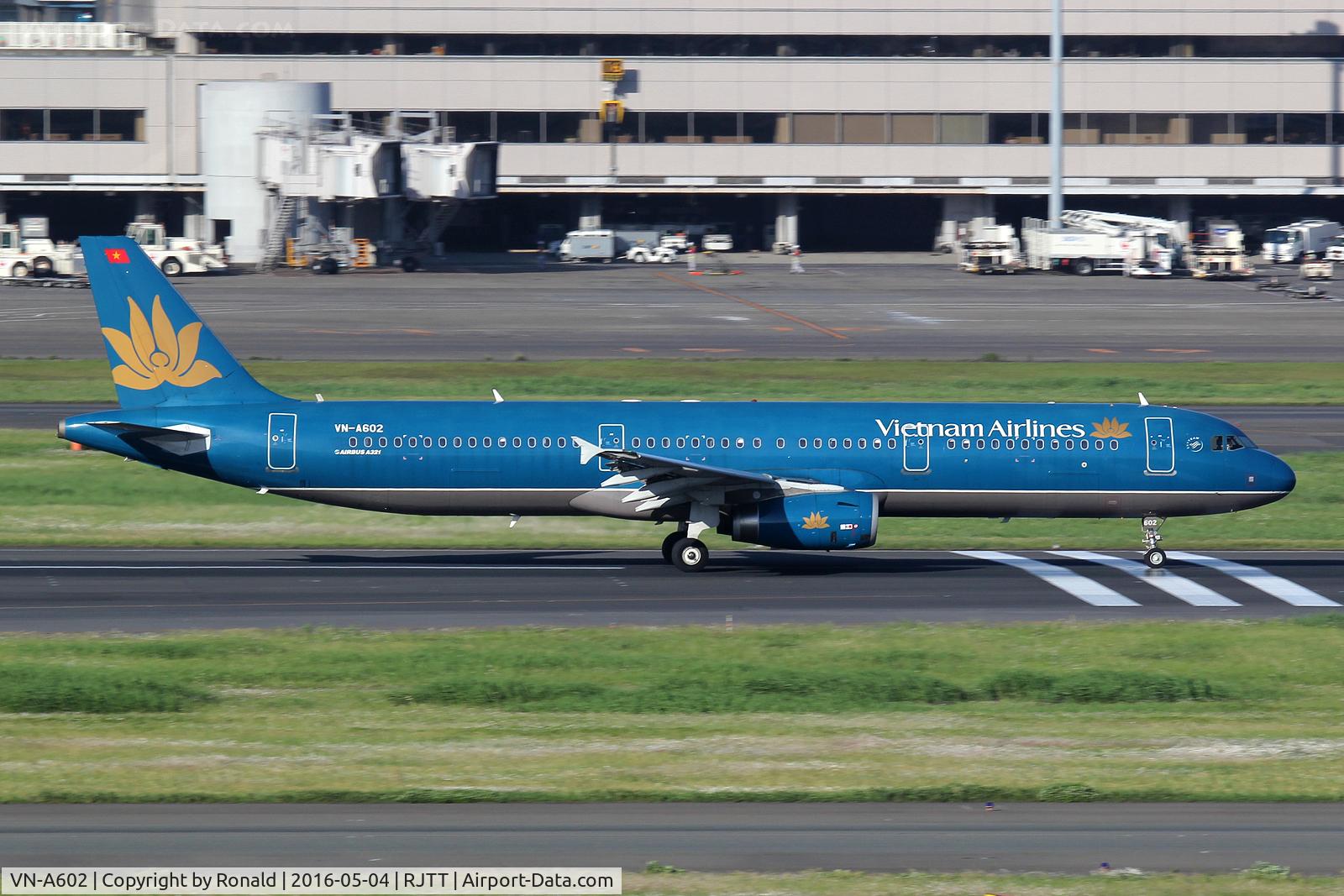 VN-A602, 2013 Airbus A321-231 C/N 5469, at hnd