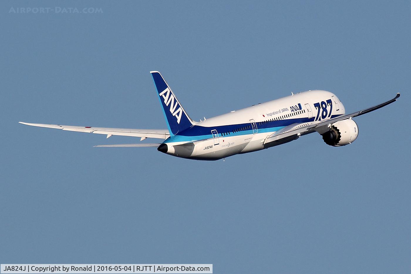 JA824J, 2011 Boeing 787-846 Dreamliner C/N 34834, at hnd