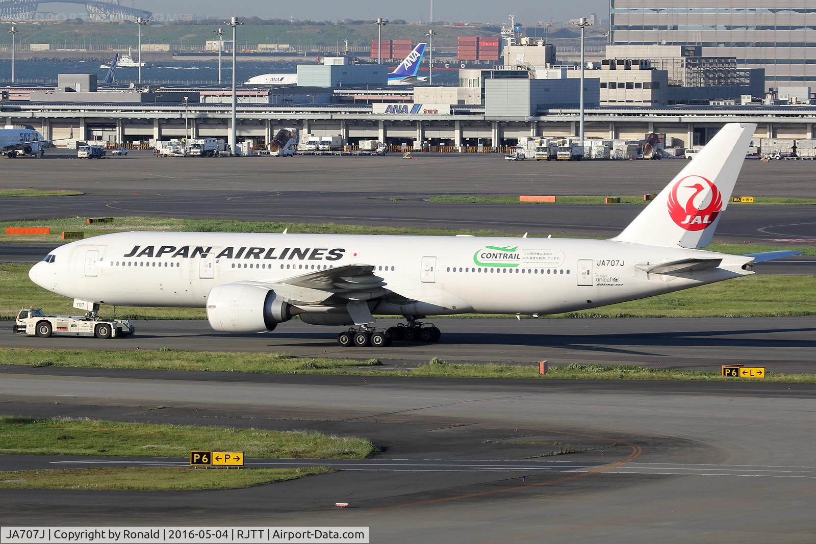 JA707J, 2004 Boeing 777-246/ER C/N 32894, at hnd