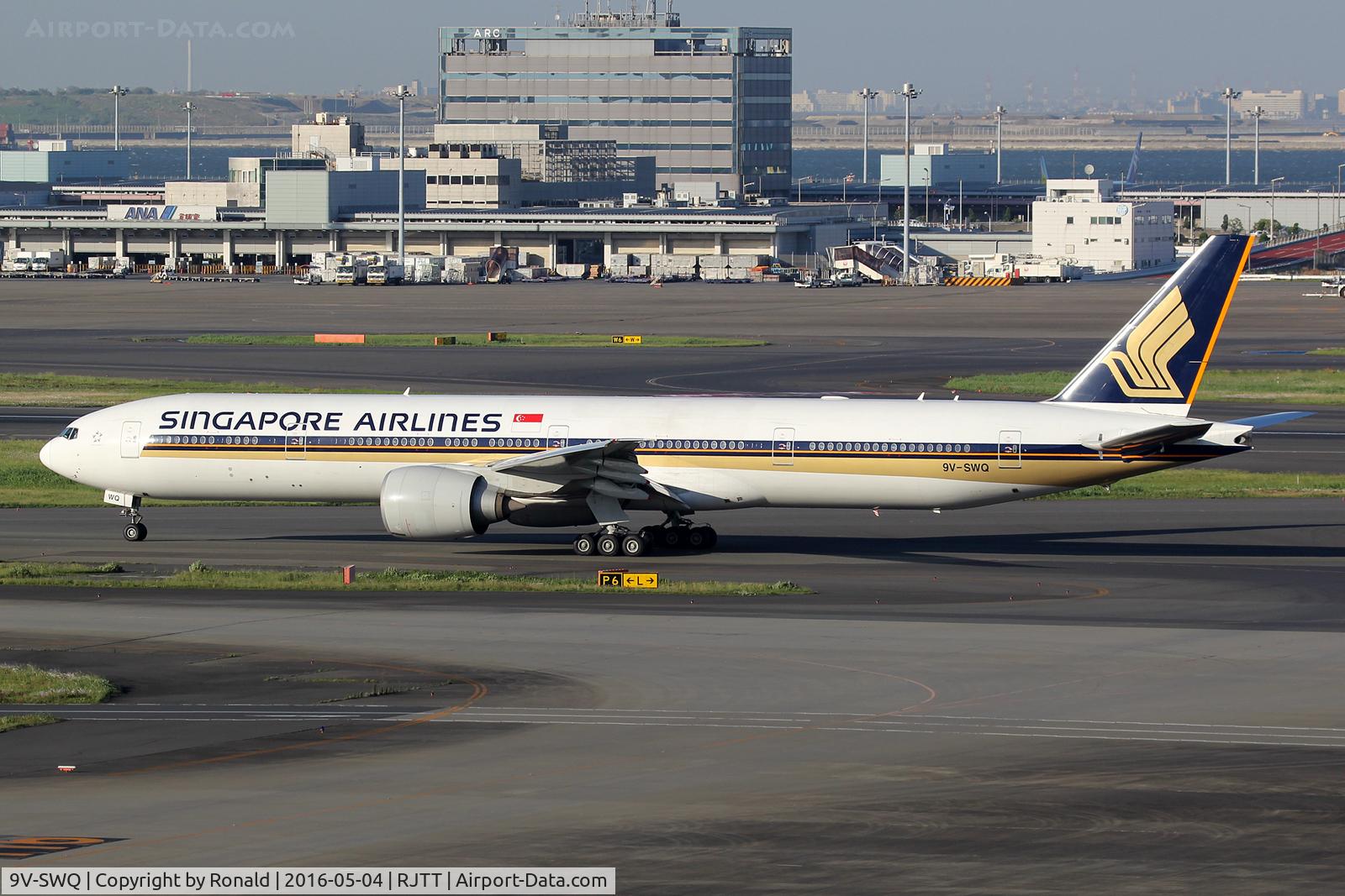 9V-SWQ, 2008 Boeing 777-312/ER C/N 34582, at hnd
