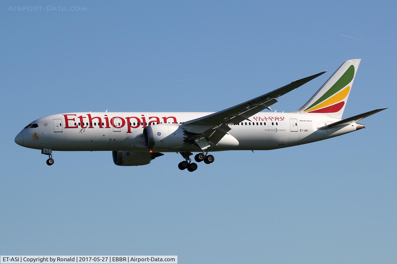 ET-ASI, 2015 Boeing 787-8 Dreamliner Dreamliner C/N 38758, at bru