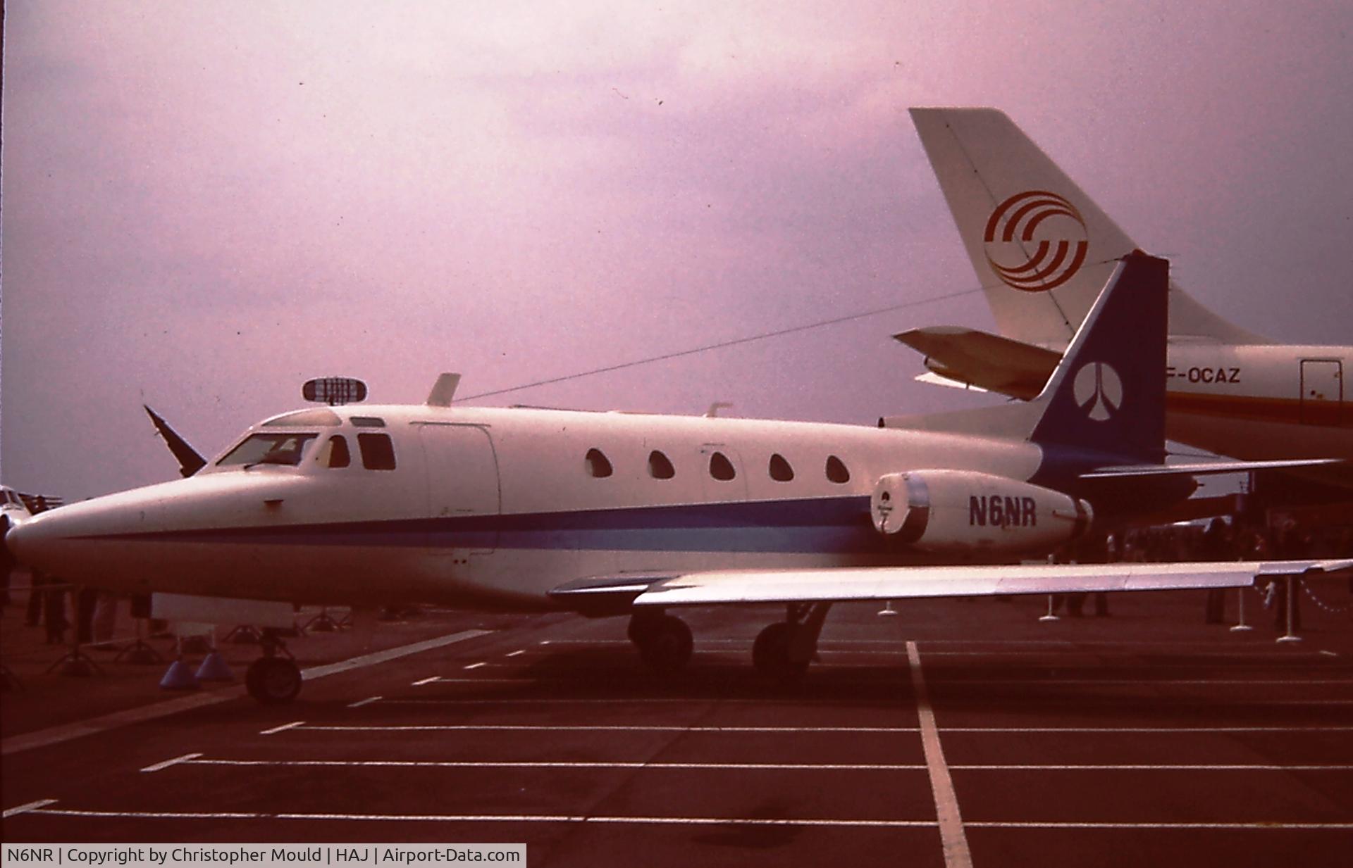 N6NR, 1977 Rockwell International NA-265-80 Sabreliner C/N 380-54, You state that this aircraft was built in 1980, but it looks to me like the same aircraft I photographed at the Hanover Air Show in 1974.
