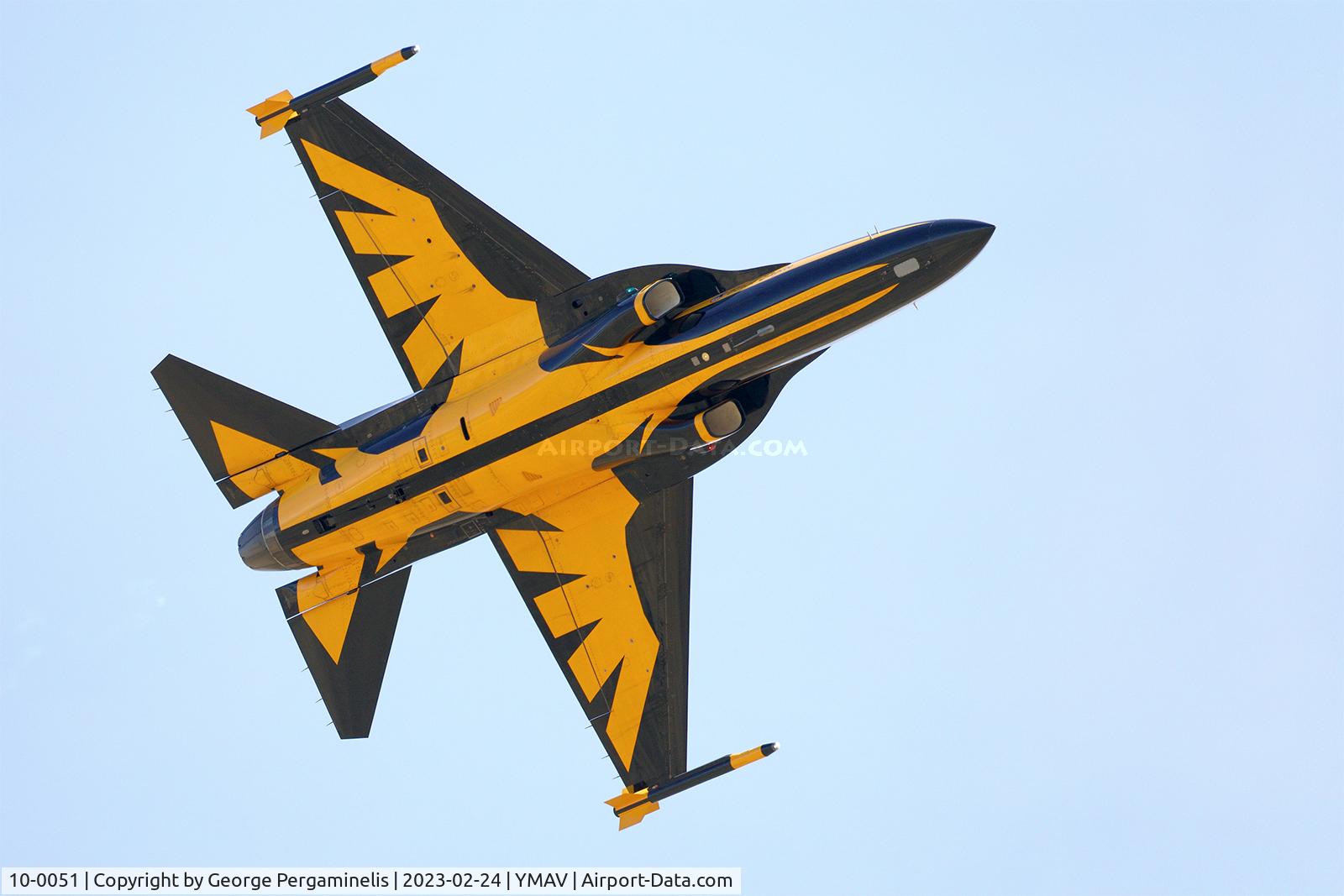 10-0051, 2010 Korean Aerospace Industries T-50B Golden Eagle C/N KA-051, Practicing for the Australian International Airshow 2023.