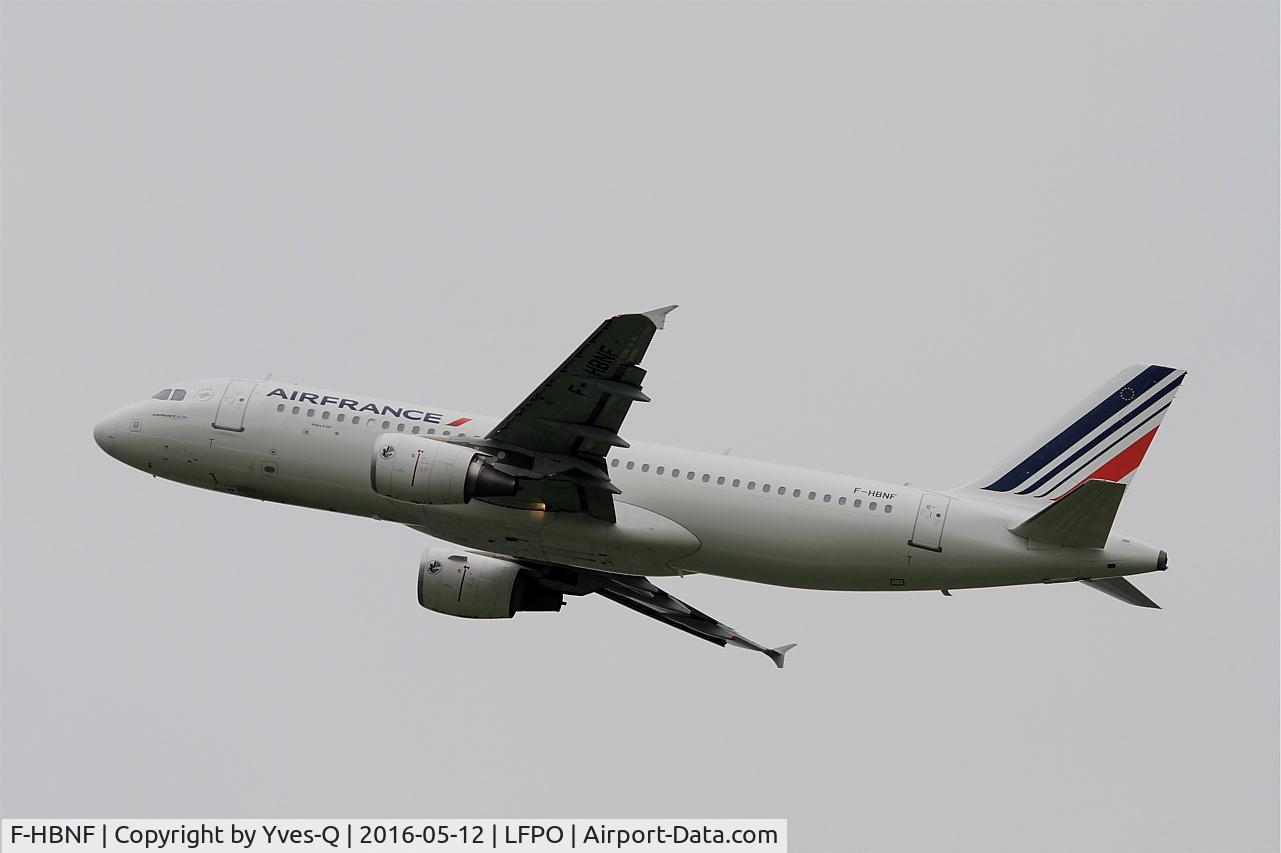 F-HBNF, 2011 Airbus A320-214 C/N 4714, Airbus A320-214, Climbing from rwy 24, Paris Orly airport (LFPO-ORY)