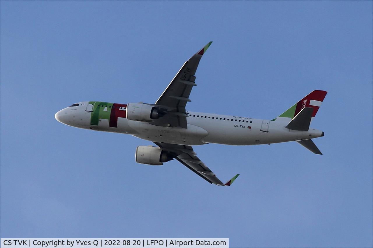 CS-TVK, 2021 Airbus A320-251N C/N 10506, Airbus A320-251N, Climbing from rwy 24, Paris-Orly airport (LFPO-ORY)