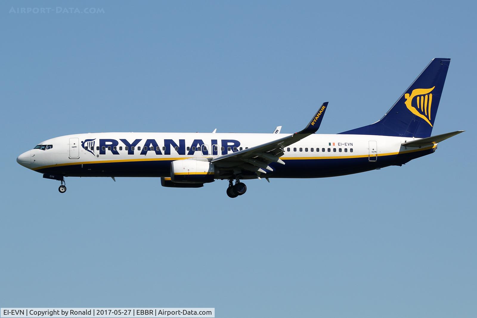 EI-EVN, 2012 Boeing 737-8AS C/N 40294, at bru